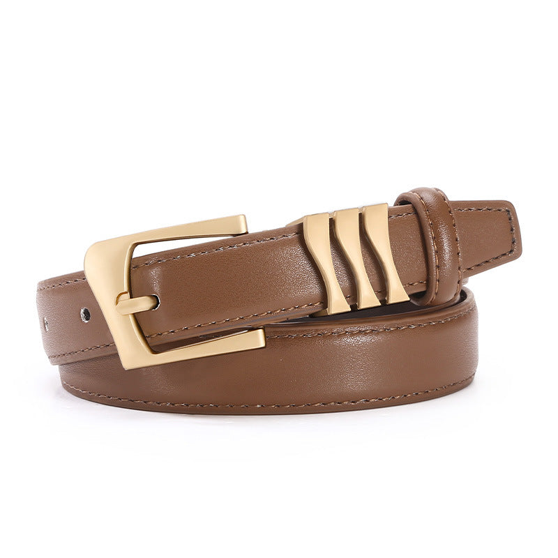 Ceinture simple et décontractée pour minorités rétro