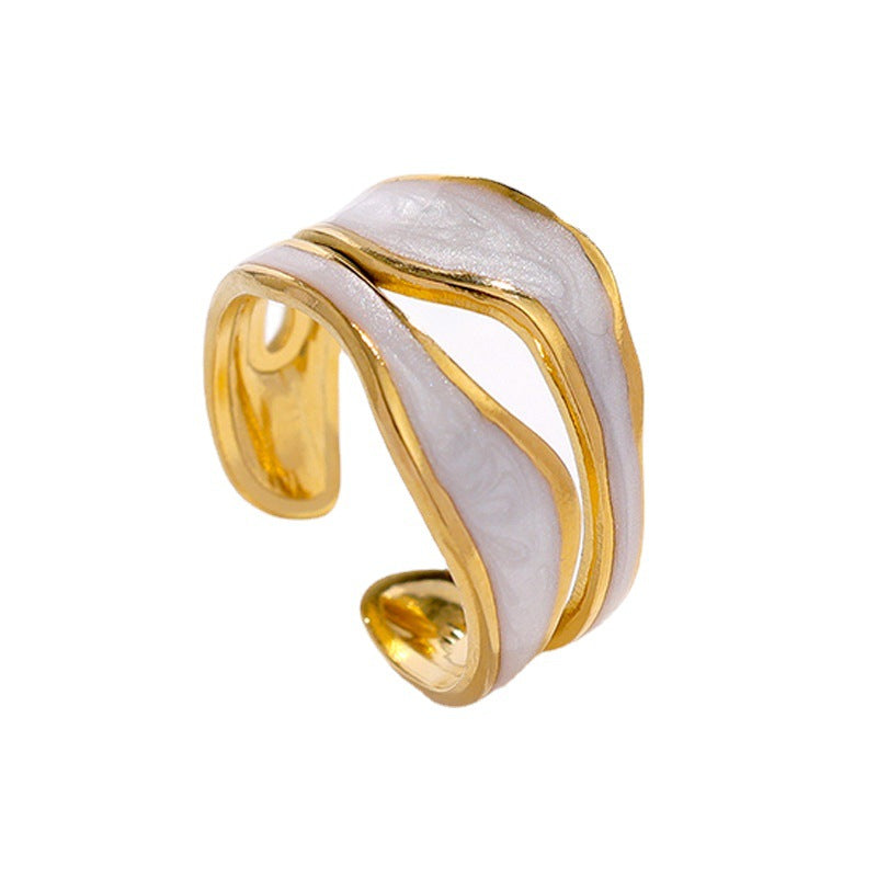 Anillo ajustable de acero de titanio