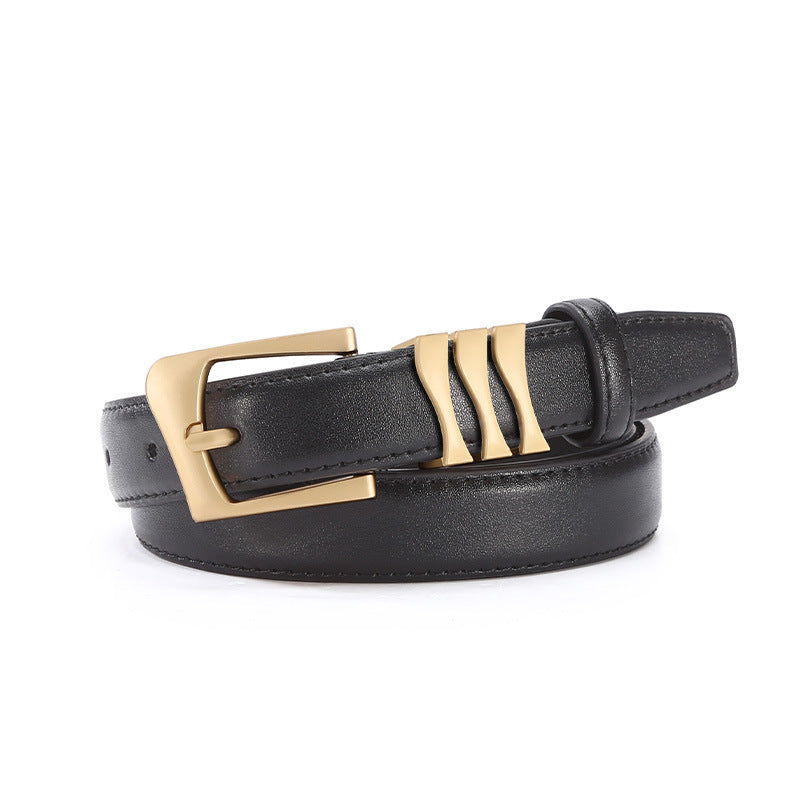 Ceinture simple et décontractée pour minorités rétro