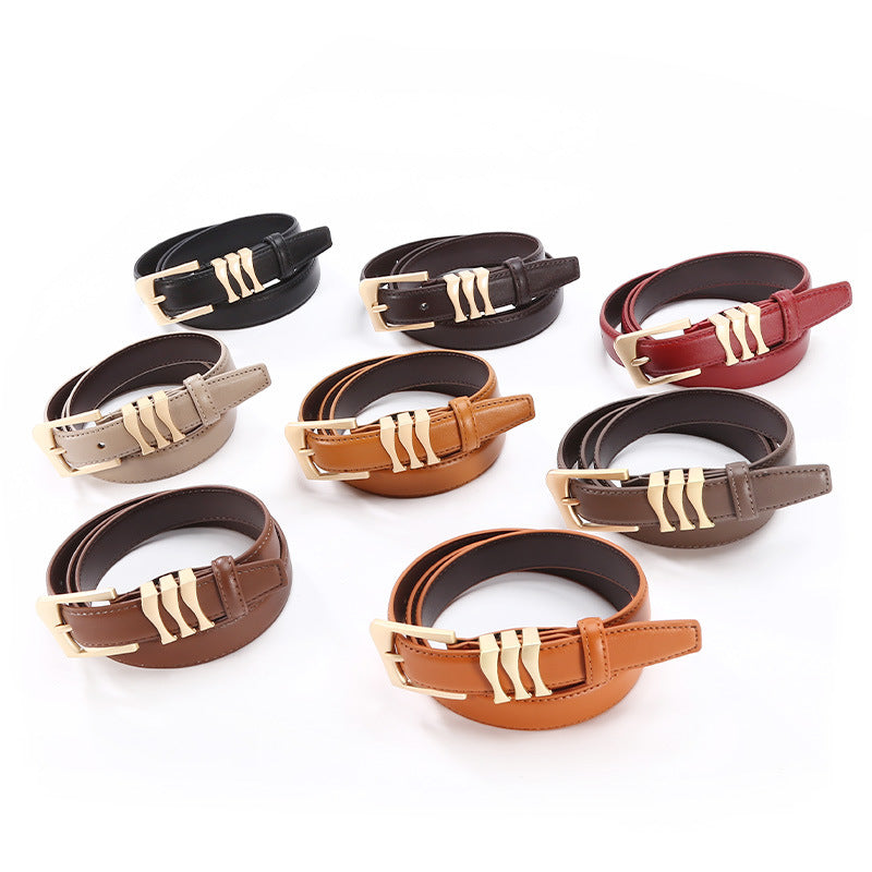 Ceinture simple et décontractée pour minorités rétro