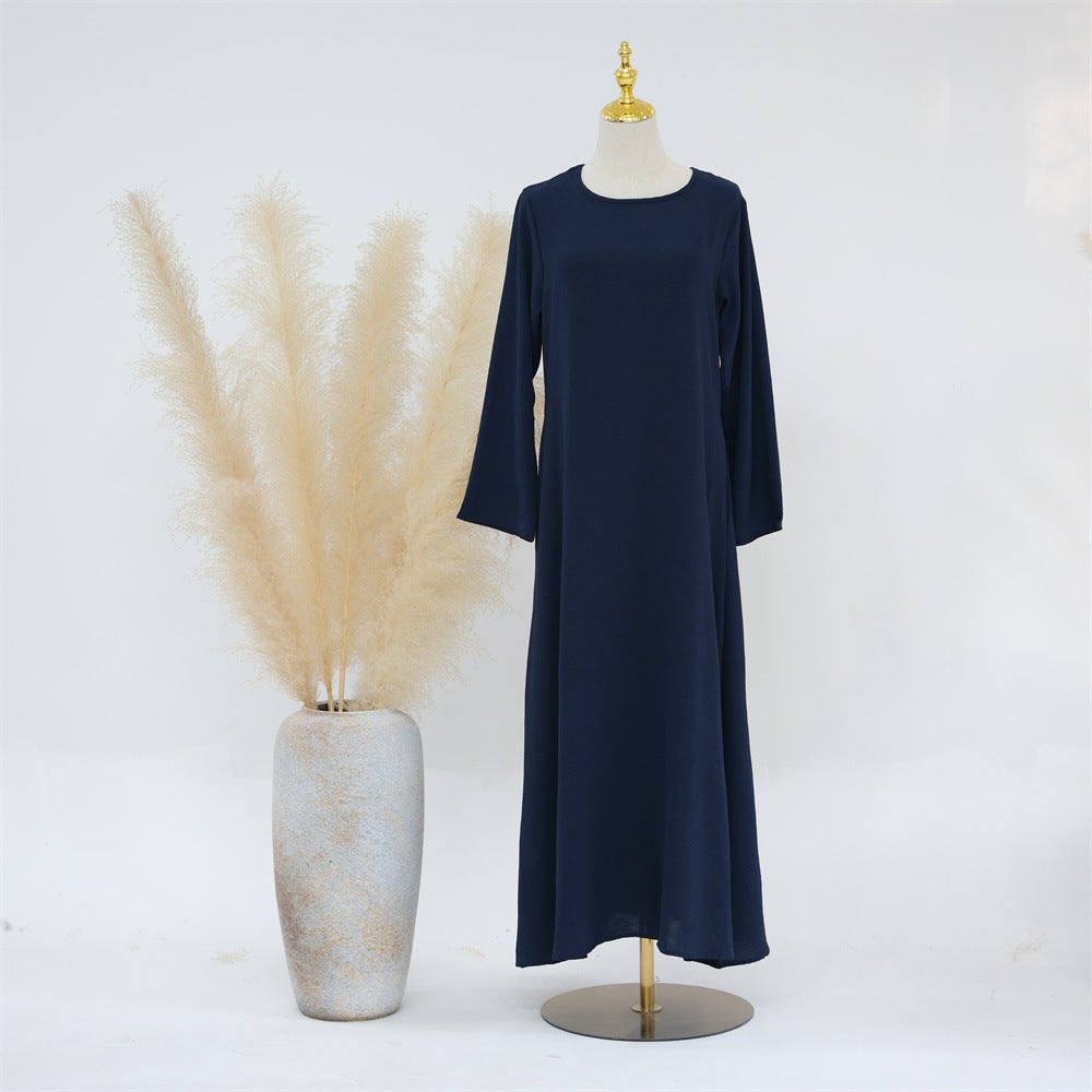 Cardigan à manches bouffantes de couleur unie pour tous les jours