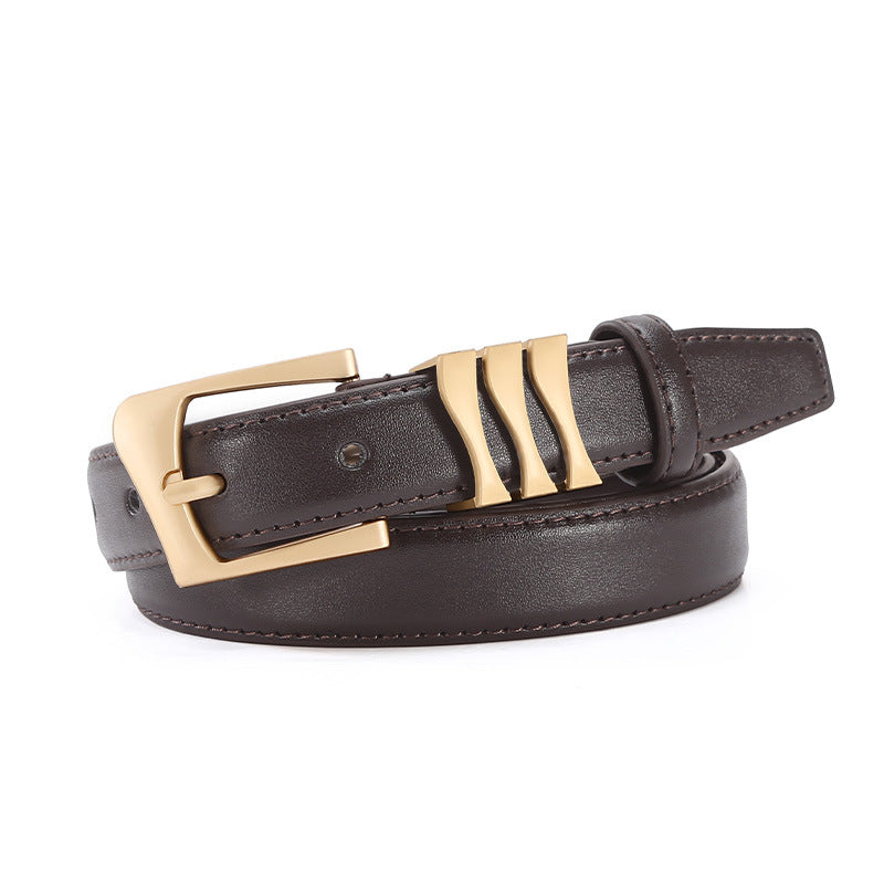 Ceinture simple et décontractée pour minorités rétro