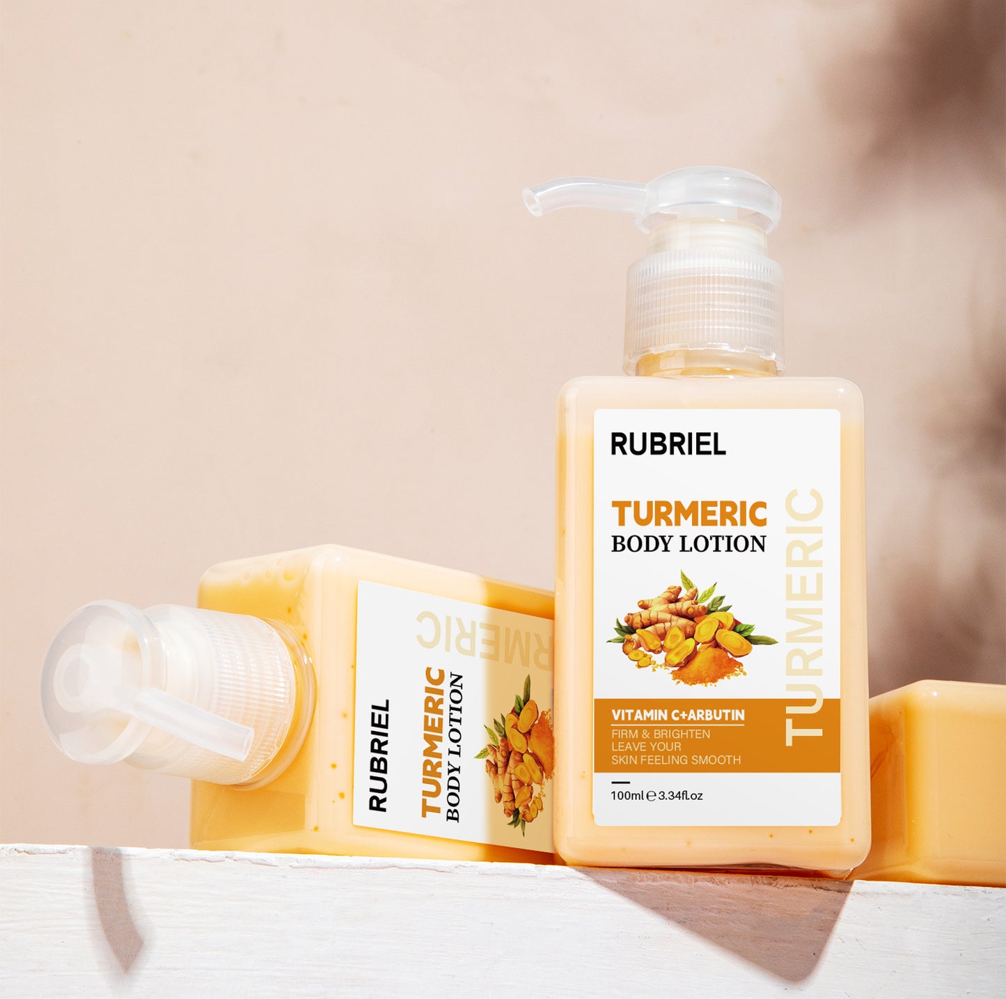 Lotion corporelle au curcuma