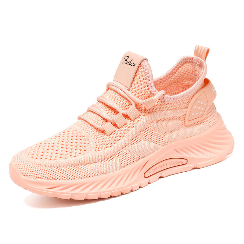 Zapatillas deportivas transpirables Flyknit informales de moda de verano para mujer