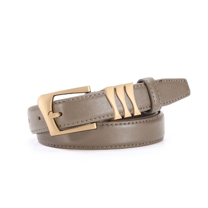 Ceinture simple et décontractée pour minorités rétro