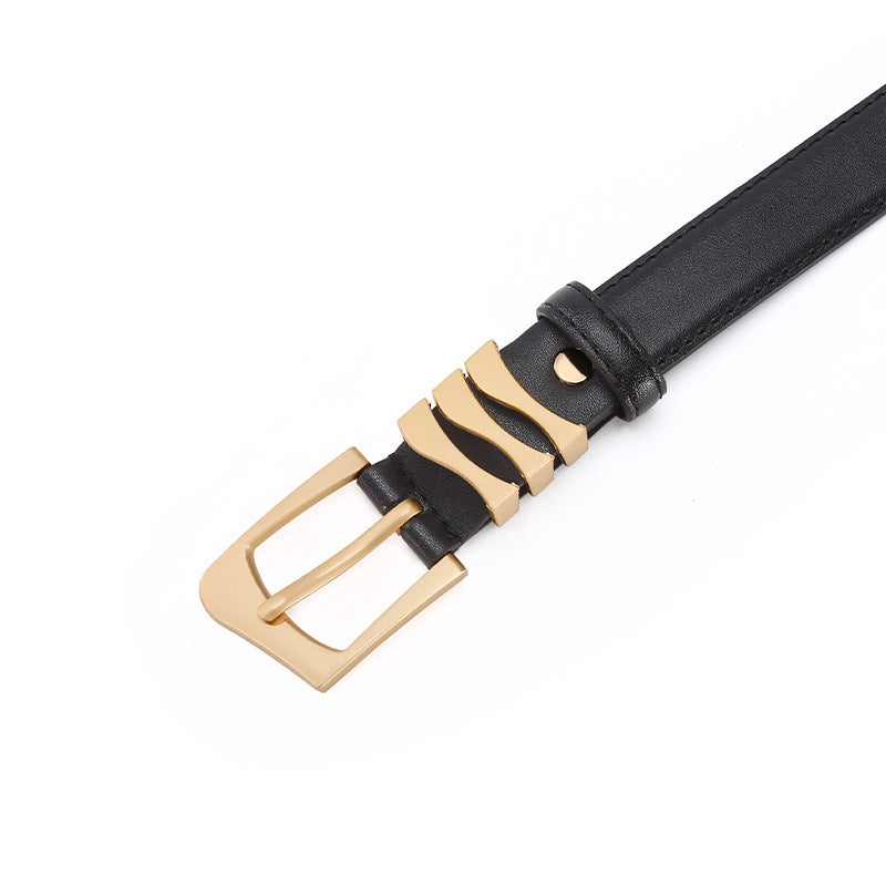 Ceinture simple et décontractée pour minorités rétro