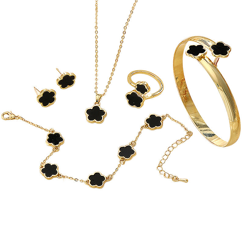 Joyas Traje Acrílico Pulsera Collar Anillo Pendientes