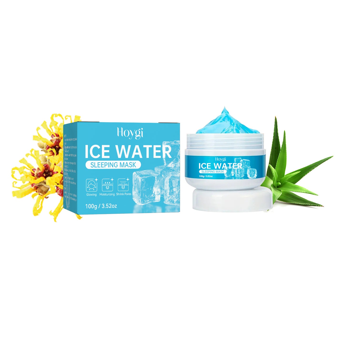 Masque facial régénérant en profondeur de type tampon Hoygi