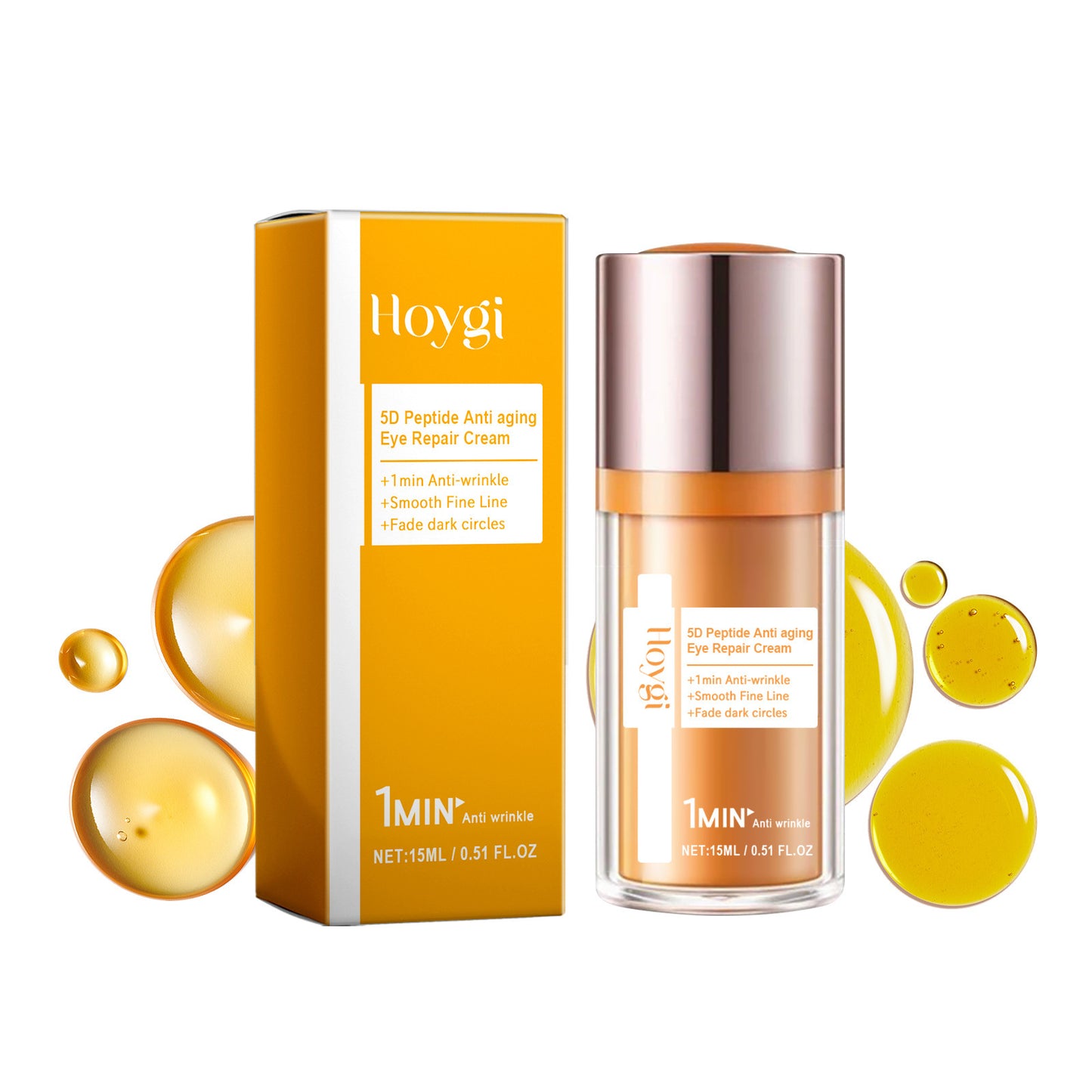 Gel hydratant pour les yeux raffermissant et lissant