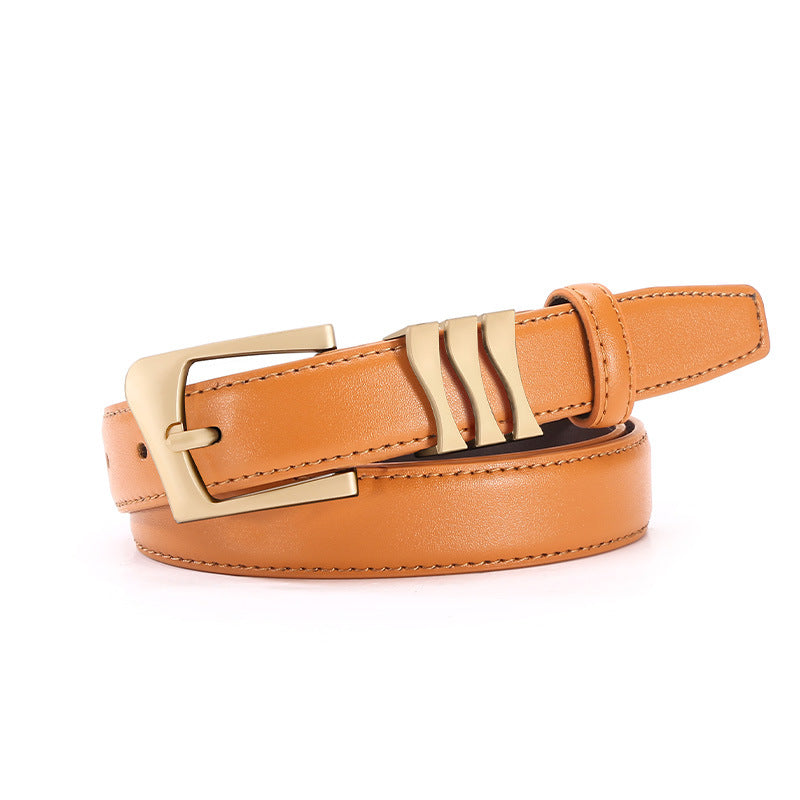 Ceinture simple et décontractée pour minorités rétro