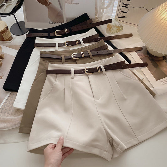Pantalon large taille haute style rétro hongkongais