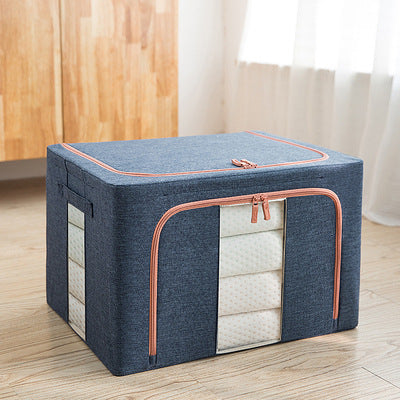 Caja de almacenamiento de ropa Caja de almacenamiento de ropa con arte de tela