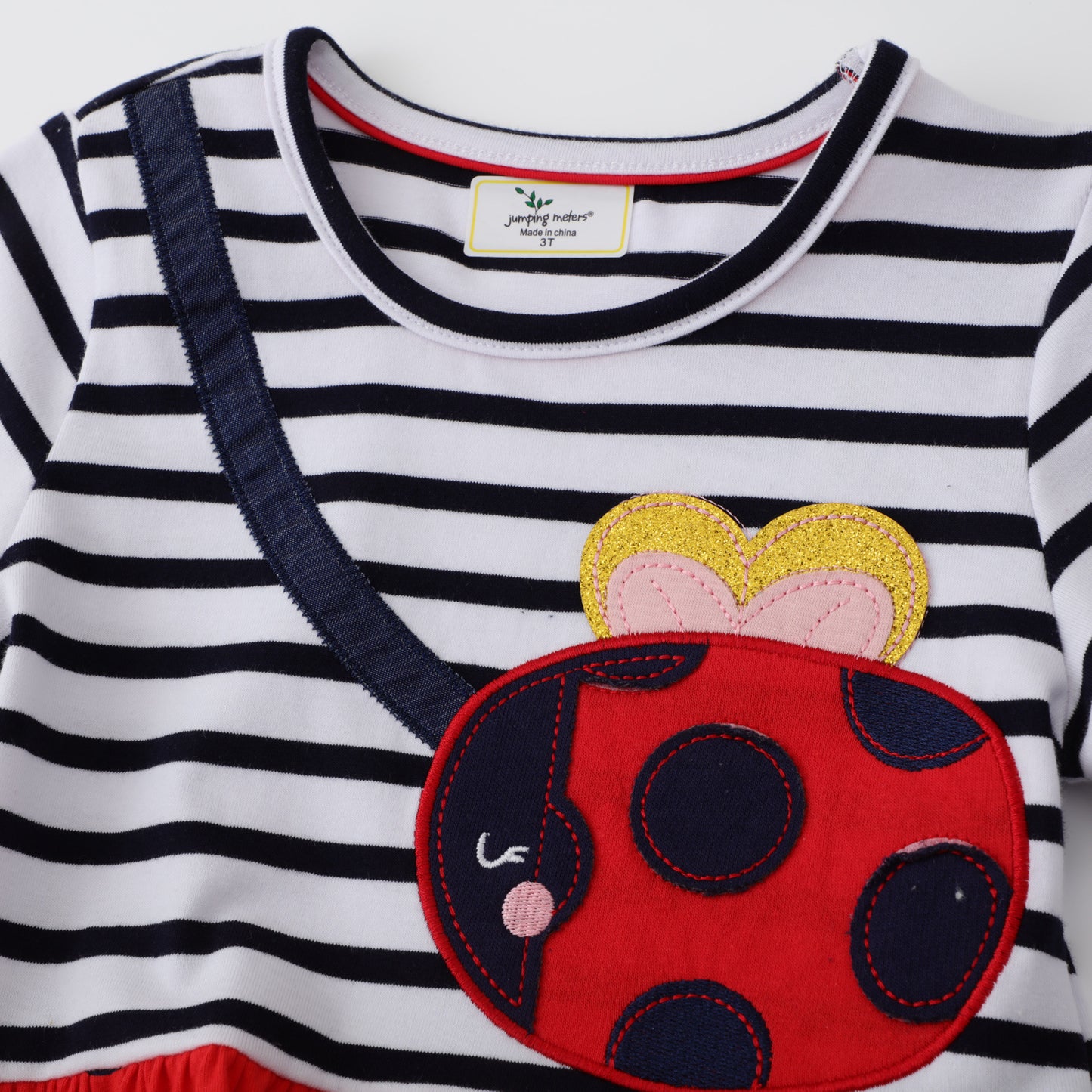 Robe imprimée à manches courtes pour filles, décontractée et tendance