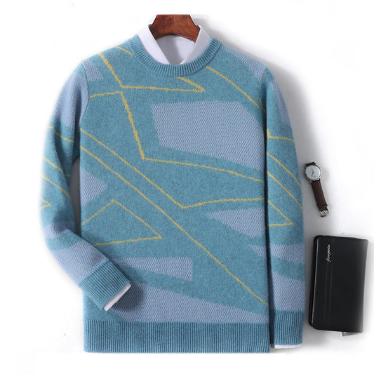 Suéter holgado a cuadros Suéter Camisa térmica inferior