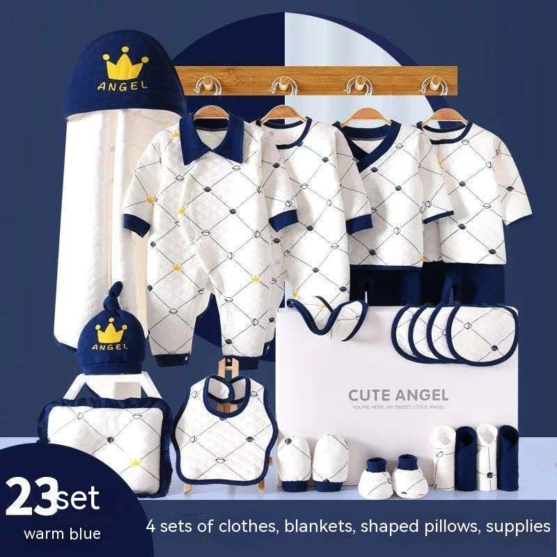 Coffret cadeau pour nouveau-né en pur coton pour bébé
