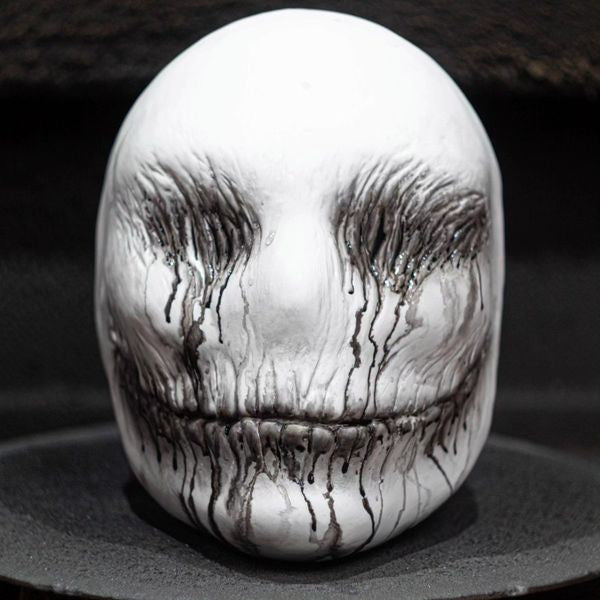 Masque fantôme en latex pour Halloween, déguisement d'horreur pour fête costumée