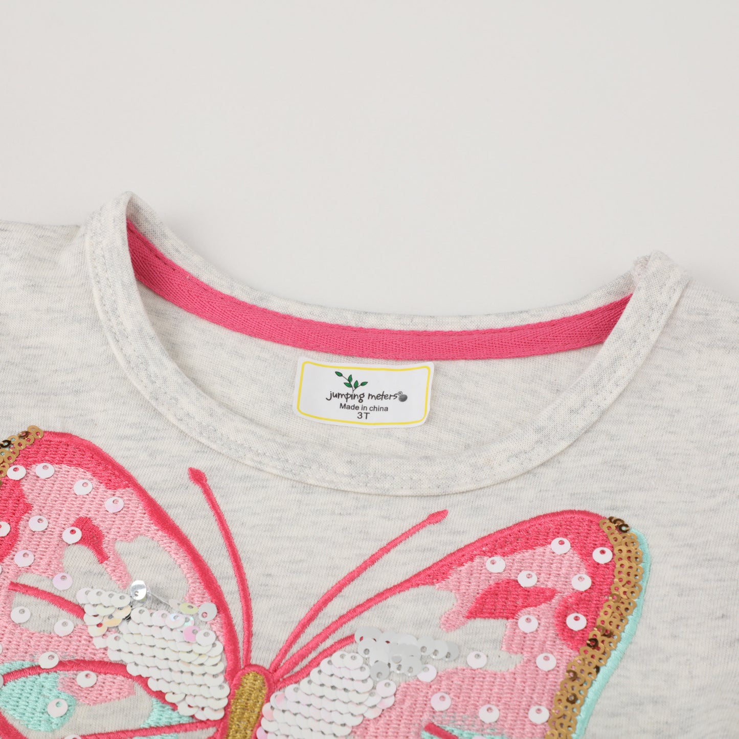 Robe décontractée en maille à paillettes pour filles
