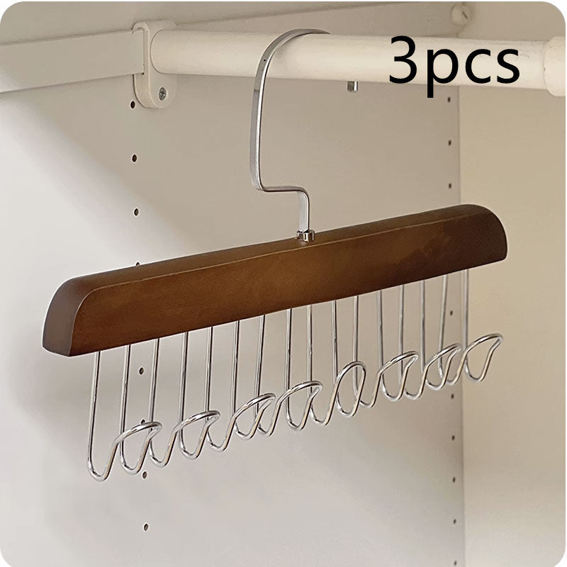 Fantástico perchero para ropa interior de verano con múltiples ganchos para guardar chalecos