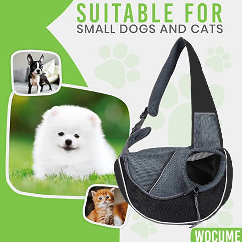 Bolsa de transporte para mascotas, bolso bandolera portátil para exteriores para mujeres, para perros, gatos, productos para mascotas