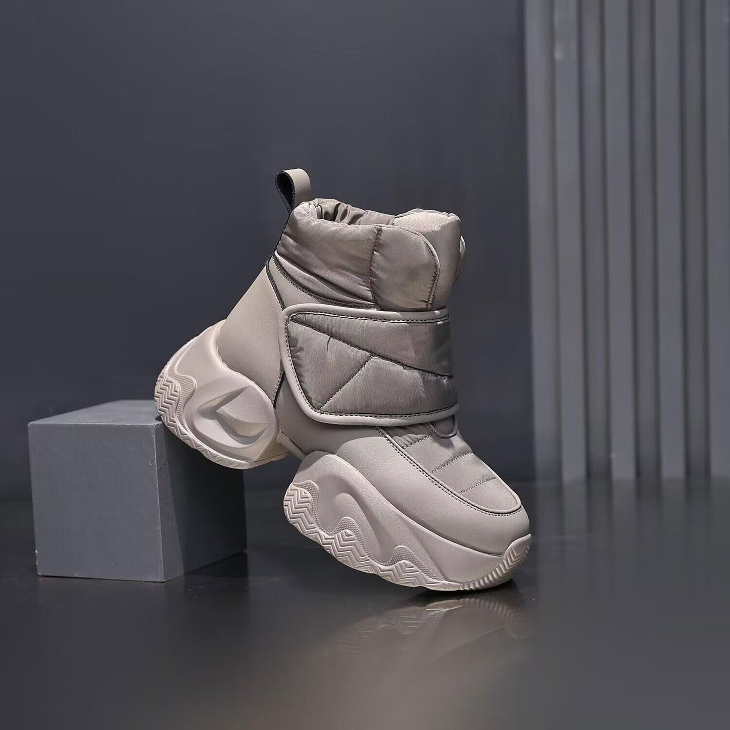 Nuevas botas cortas de plataforma de moda Botas de nieve de moda