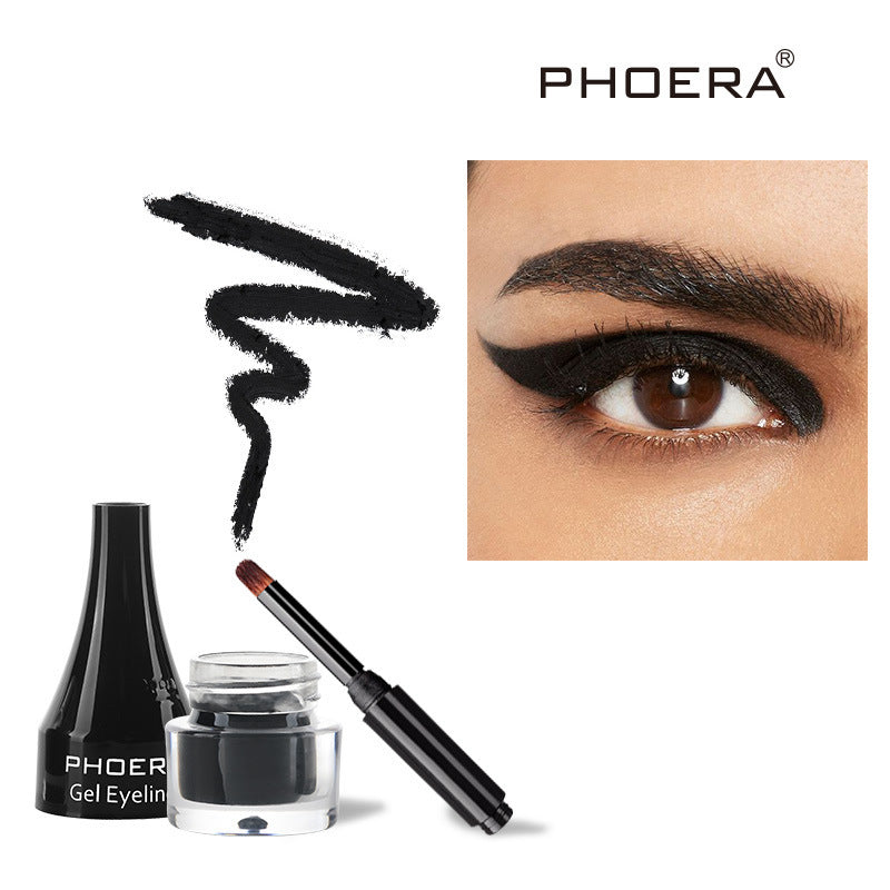 PHOERA Delineador de ojos de diez colores Delineador de ojos