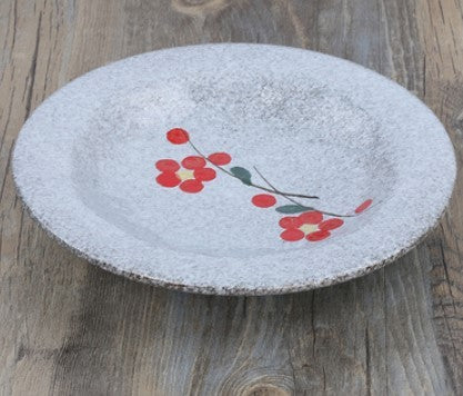 Assiette en céramique rétro pour la cuisson des sushis, épine, usage domestique