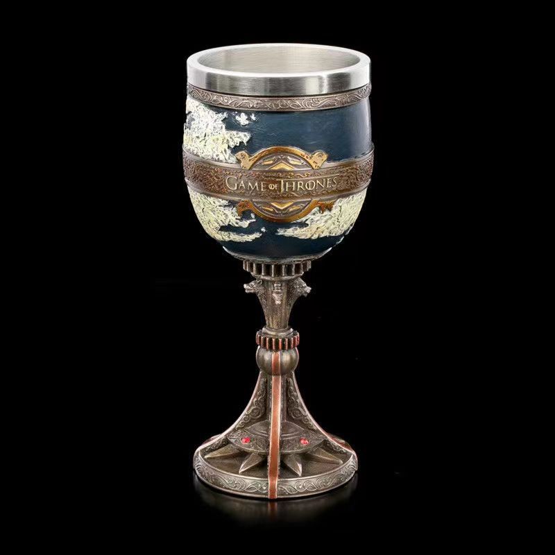 Whisky Canción de hielo y fuego Personalidad Vaso rojo