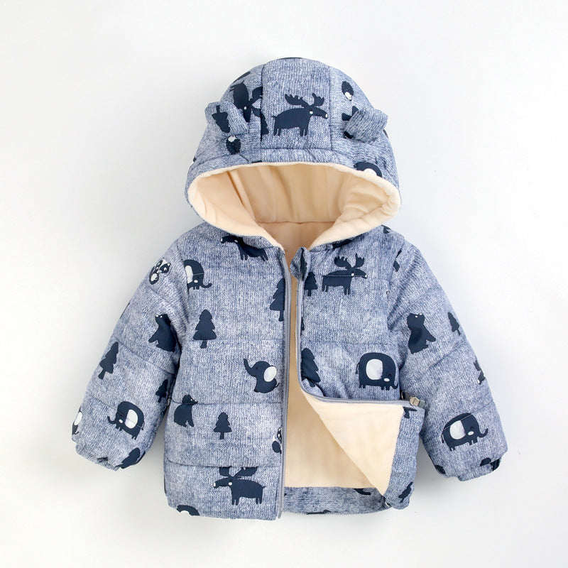 Chaqueta acolchada de plumas Ropa para bebés y niños