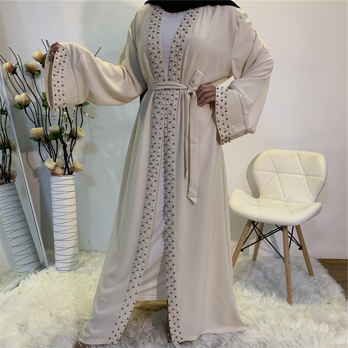 Robe unie élégante et stylée