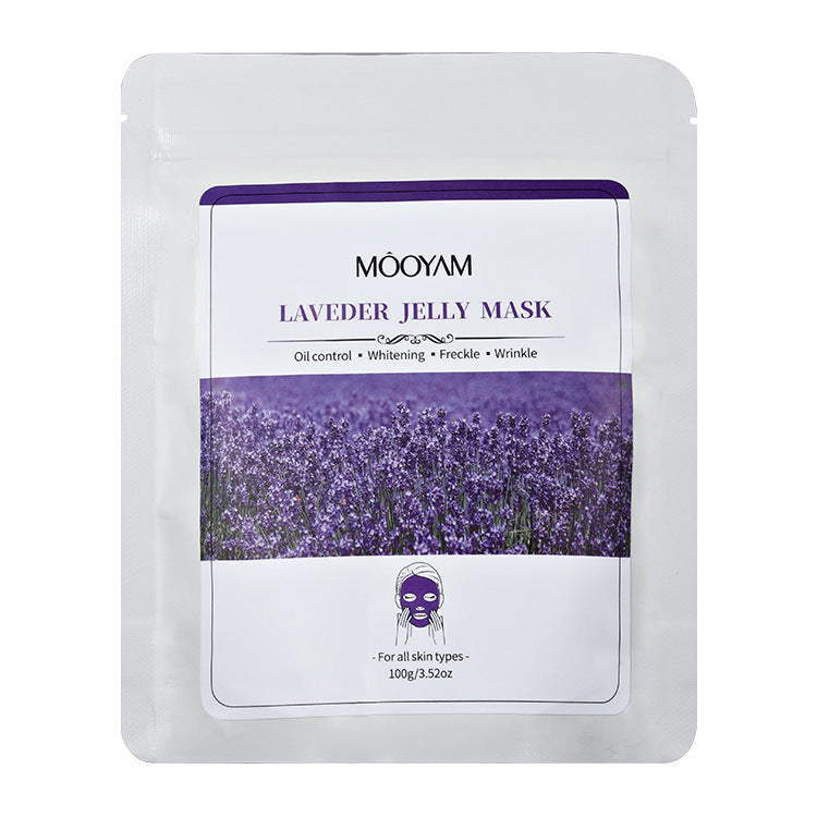 Masque en poudre de cristal de gelée hydratant et réparateur