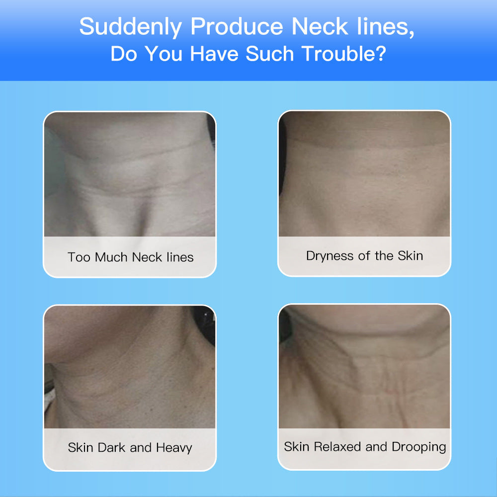 Dispositivo de belleza facial de cuello microcorriente EMS con 3 colores terapia de fotones LED estiramiento de la piel Reduce los dispositivos de estiramiento facial de papada