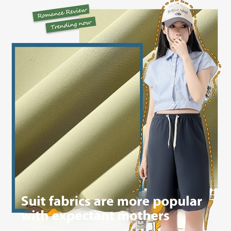 Short court pour femme enceinte, vêtement d'extérieur d'été pour femme, fin, taille haute, jambes larges