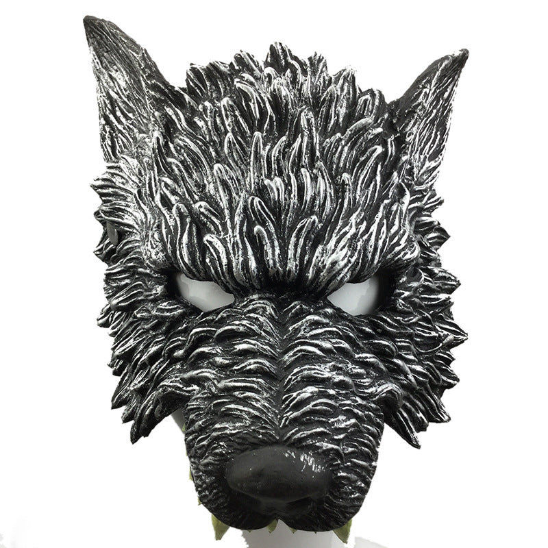 Masque de loup en mousse PU pour Halloween