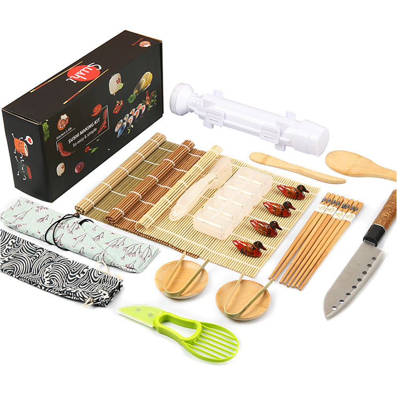 Ensemble de 24 ustensiles de cuisine pour sushis Gimbap