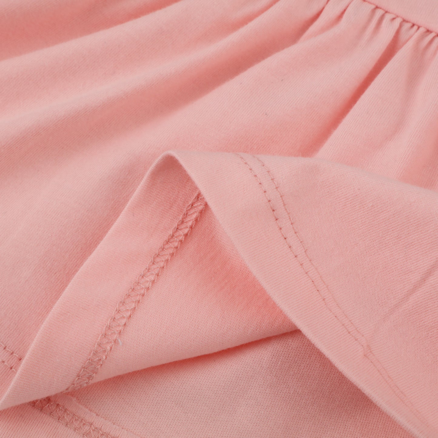Robe trapèze à manches courtes pour fille