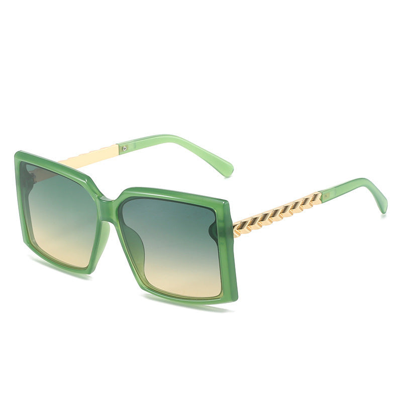 Caja De Moda Gafas De Sol De Lujo Con Luz De Pasarela Simple