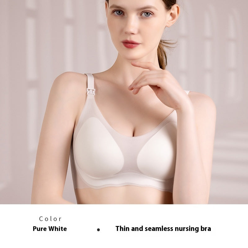 Soutien-gorge d'allaitement fin sans armatures pour femme