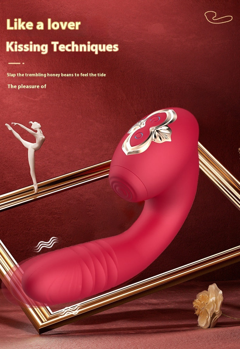 Jouet de massage télescopique vibrant