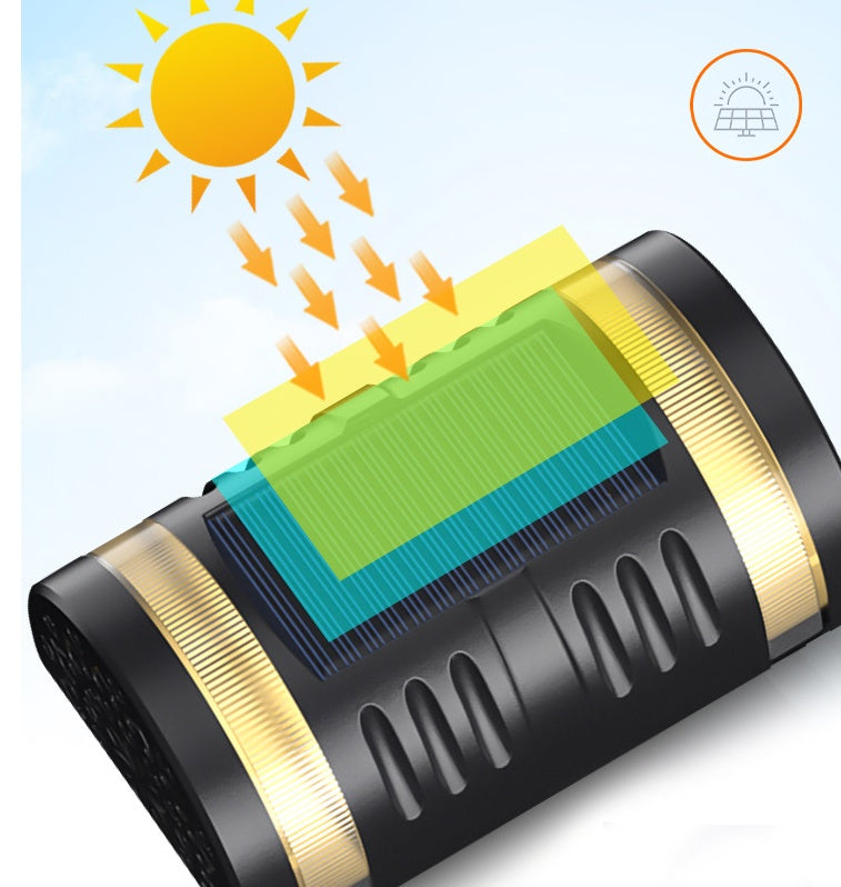 Práctico jardín al aire libre impermeable luz de pared solar