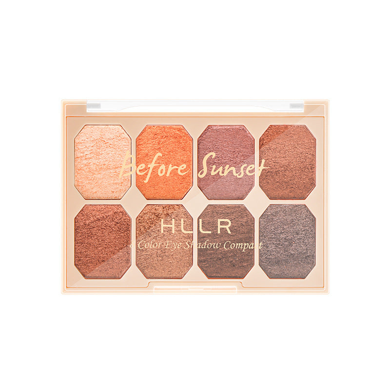 Placa de reparación de sombra de ojos Color tierra, maquillaje de Color té con leche perla