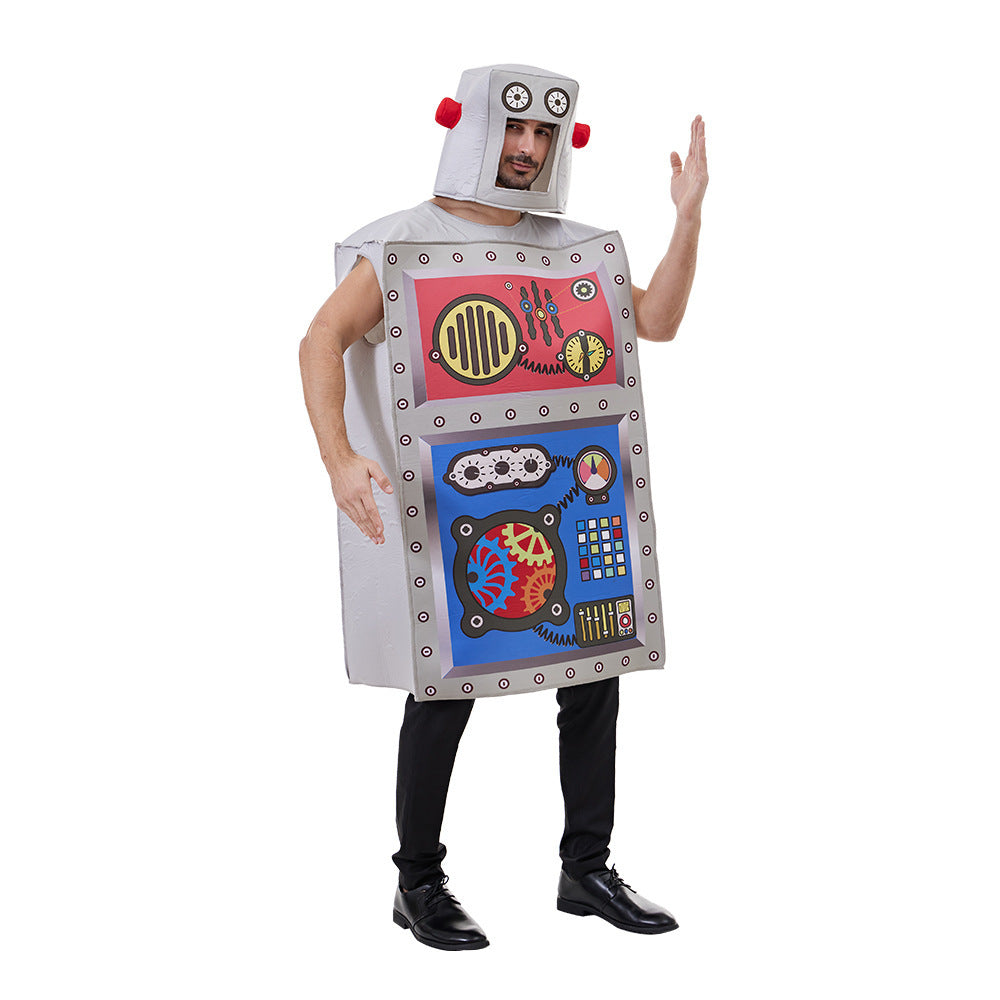 Costume d'éponge robot amusant pour Halloween