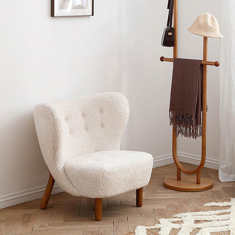 Sofá nórdico individual, ligero, de lujo, balcón, silla de ocio, sala de estar para el hogar