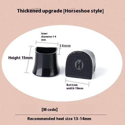 Funda de silicona para el talón con soporte para bolígrafos para zapatos de baile