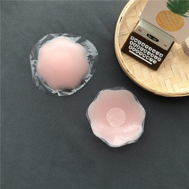Almohadillas para sujetador con realce de pecho de silicona autoadhesivas reutilizables, invisibles, para vestido de fiesta