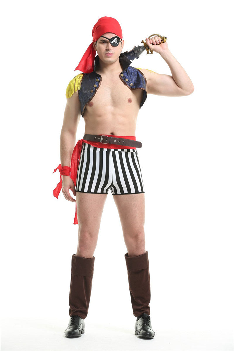 Costume de magicien de la bête de spectacle Swallowtail pour hommes adultes d'Halloween