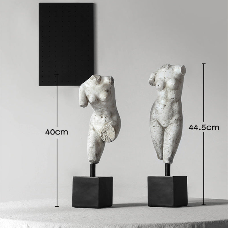 Nordic Human Body Sculpture Resin Crafts Ornament Artwork