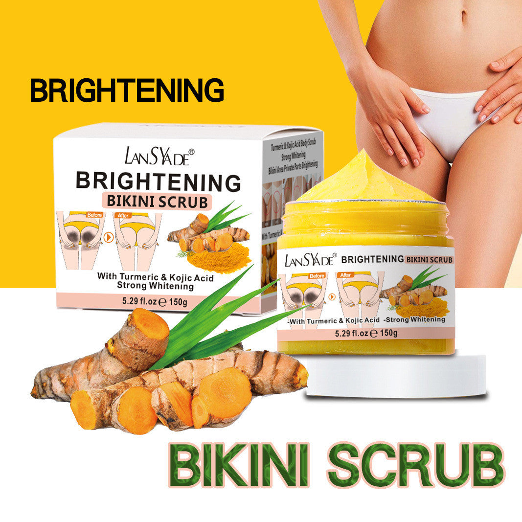 Exfoliante facial iluminador y rejuvenecedor con cúrcuma y ácido kójico