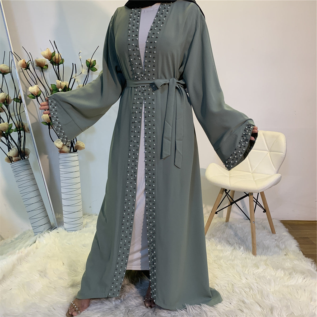 Robe unie élégante et stylée