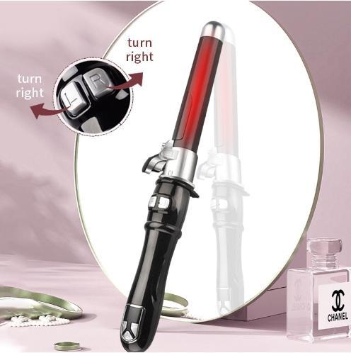 Rizador de pelo automático con control de temperatura LCD