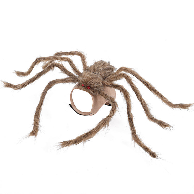 Vêtements d'Halloween pour animaux de compagnie, costume de grande araignée pour animaux de compagnie